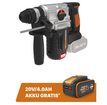 Akku Bohrhammer mit Zusatzakku