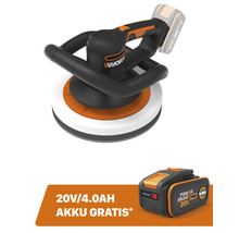 Akku Poliermaschine mit Akku von Worx