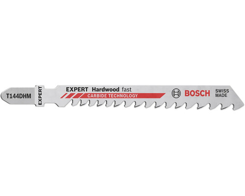 Stichsägeblatt Bosch Expert Hardwood Fast T144DHM, 2 Stück Bosch Expert Stichsägeblatt T144DHM für Hartholz