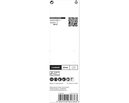 Bosch Expert Stichsägeblatt Verpackung