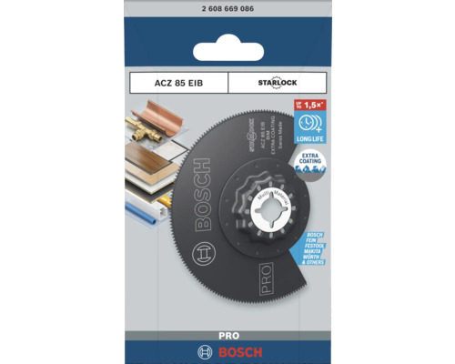 Bosch ACZ 85 EIB Starlock Sägeblatt für Multifunktionswerkzeuge