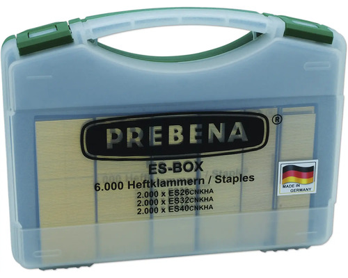 Prebena ES-Box mit 6000 Heftklammern