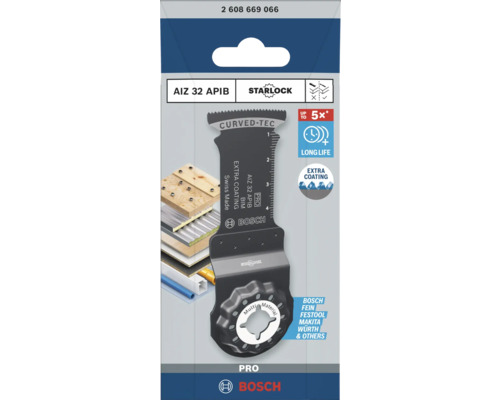 Bosch AIZ 32 APIB Tauchsägeblatt im Verpackungsdesign