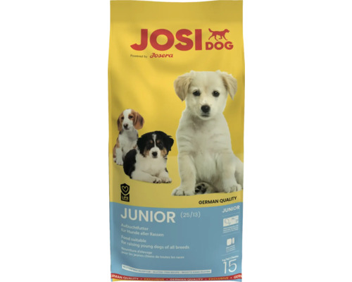 Hundefutter trocken JosiDog Junior 15 kg