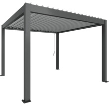 Freistehende Pergola mit Lamellendach