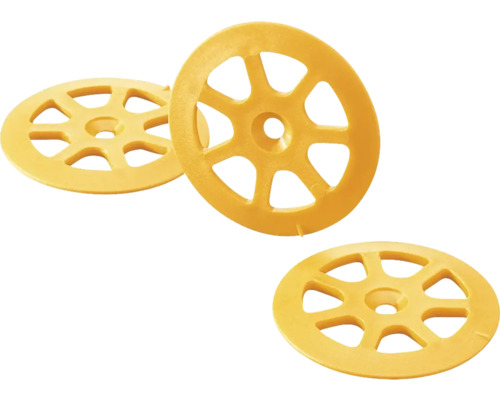 Dämmplattenteller Kunststoff Ø 60 mm für JACKOBOARD® Pack = 100 St Dämmstoffteller aus Kunststoff für Dämmstoffe