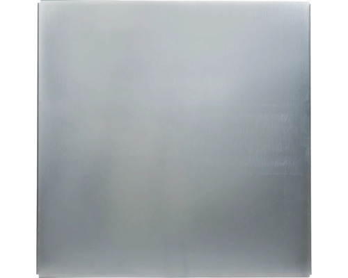 Quadratische Edelstahlplatte