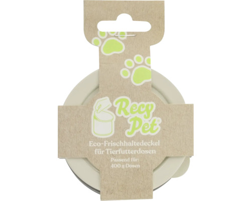 Recy Pet Frischhaltedeckel für Tierfutterdosen, passend für 400 Gramm Dosen