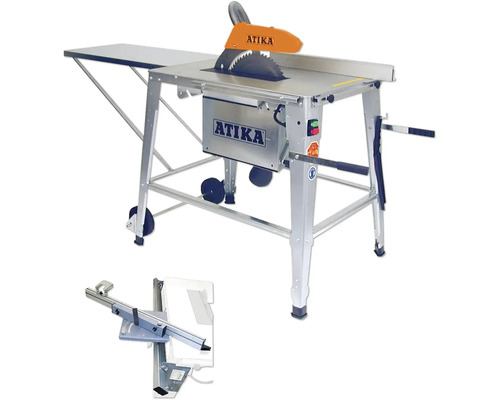 Atika Tischkreissäge mit Tischverbreiterung und Winkelanschlag