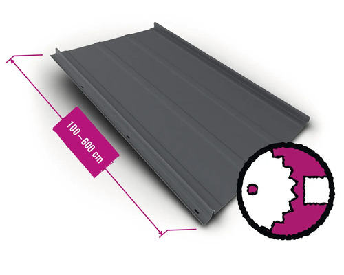 Trapezblech mit einer Länge von 100 bis 600 Zentimetern