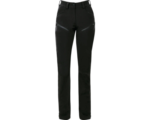 Damenhose Cityconic Softshell Schwarz Gr.40