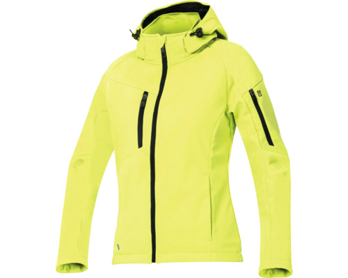 Damenjacke Cityconic Softshell Neon 4XL