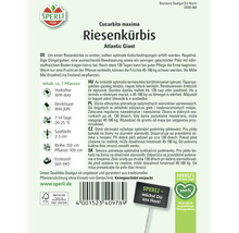Kürbis 'Gran Gigante' Sperli Gemüsesamen
