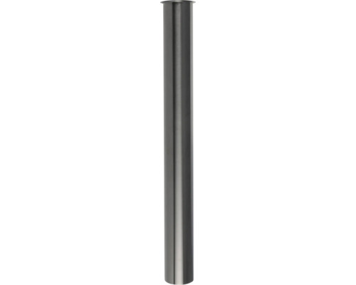 Differnz Tauchrohr Ø32 mm x 295 mm gun metal 30.414.87 Metalltischbein