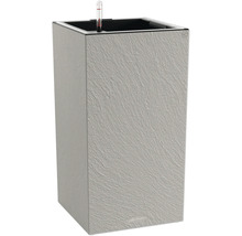 Viereckiger Pflanzkübel mit Bewässerungssystem und Füllstandsanzeige