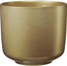 Blumentopf Soendgen Bari Glamour H 12 cm Ø 13 cm perlgold