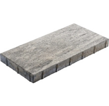 Beton Terrassenplatte Crescendo Trend weiß-anthrazit-melange 50 cm x 25 cm x 5 cm