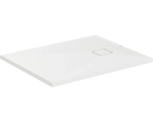 Rechteckige Duschwanne mit Ablaufgarnitur