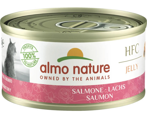 Katzenfutter nass almo nature HFC Jelly Lachs 70 g