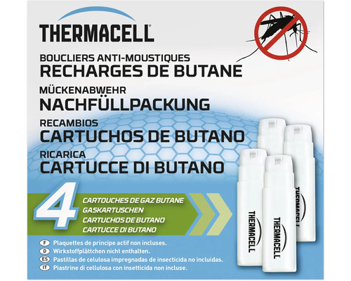 Thermacell Mückenabwehr Nachfüllpackung mit vier Gaskartuschen