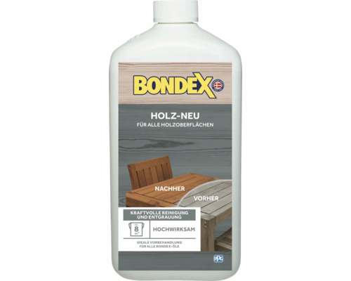 Bondex Holz-Neu Reiniger für alle Holzoberflächen