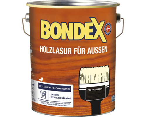 Bondex Holzlasur für Aussen im Metalleimer