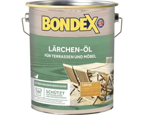 Bondex Lärchen-Öl für Terrassen und Möbel in einer Dose
