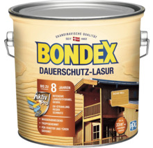Bondex Dauerschutz-Lasur Farbe Eiche hell im Farbeimer
