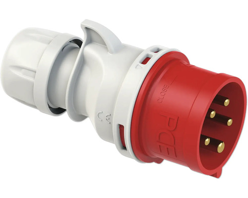 Fünfpoliger Starkstromstecker