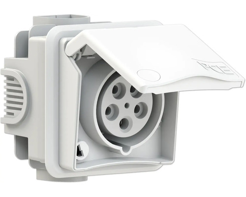 Kraftsteckdose mit Klappdeckel