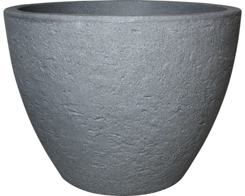 Pflanztopf geli Stone Kunststoff Ø 60 H 45 cm grau