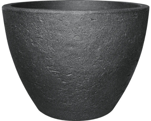 Pflanztopf geli Stone Kunststoff Ø 60 H 45 cm anthrazit