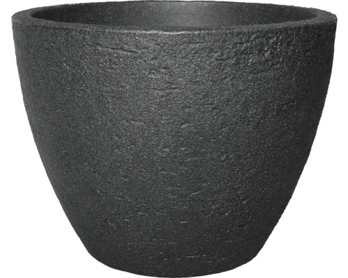 Pflanztopf geli Stone Kunststoff Ø 50 H 38 cm anthrazit