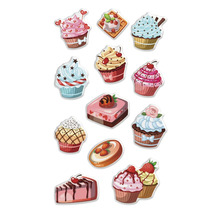 Abbildung verschiedener Kuchen und Cupcakes