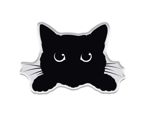 Aufkleber mit Katzenmotiv