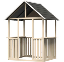 Spielhaus aus Holz mit Dach