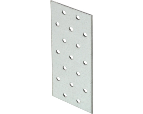 Verbindungsplatte aus Metall mit Löchern
