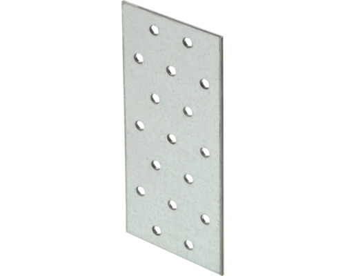 Lochplatte aus Metall mit mehreren Löchern