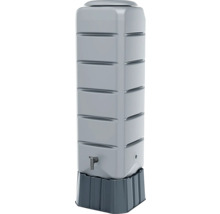 Regentonne mit Sockel und Wasserhahn