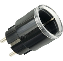 Schutzkontaktstecker mit klarer Abdeckung