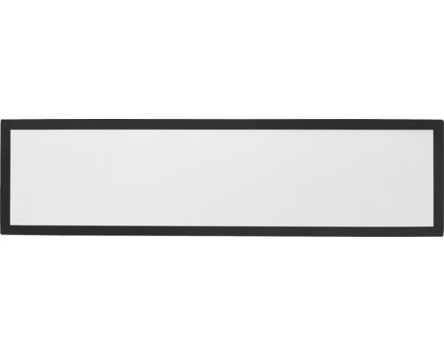 Leere Magnettafel mit schwarzem Rahmen