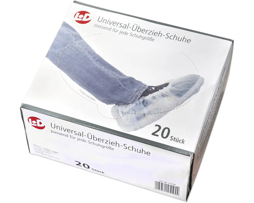 Überziehschuh weiß 20er Pack