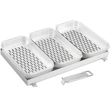Enders Edelstahl Pfanne + Körbe Set
