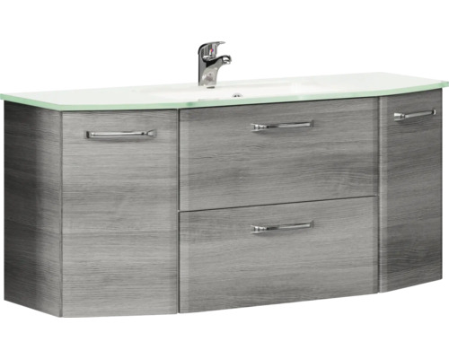 Waschtischunterschrank mit Schubladen und Armatur