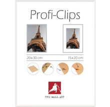 Profi-Clips Bilderrahmen in den Größen 20x30 cm und 15x20 cm