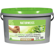 Eimer Naturweiss Wandfarbe mit 5 Liter Inhalt von Hornbach