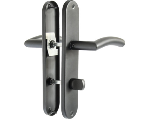 Türgriffgarnitur mit Langschild für Innentüren