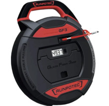 Runpotec Kabeleinziehspirale mit Glasfaser 3 Millimeter
