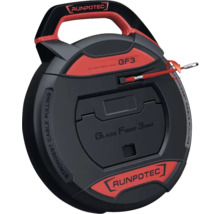 Runpotec Kabelziehgerät mit Glasfaser 3 mm