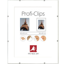 Profi-Clips Bilderrahmen in den Größen 40x50 cm und 30x40 cm